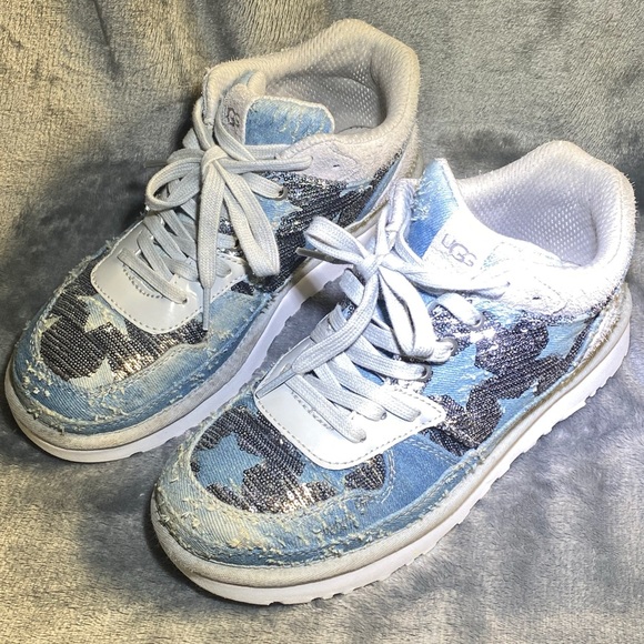 🩵UGG Distressed Denim Sequins Shoes - Picture 8 of 10
